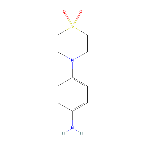 4-(4-AMINOPHENYL)THIOMORPHOLINE 1,1-DIOXIDE (CAS: 105297-10-7) - Related Chemical Product
