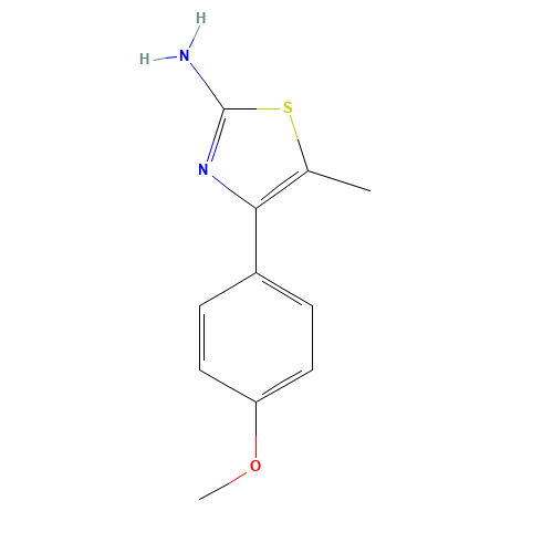 4-(4-METHOXY-PHENYL)-5-METHYL-THIAZOL-2-YLAMINE (CAS: 105512-88-7) - Related Chemical Product