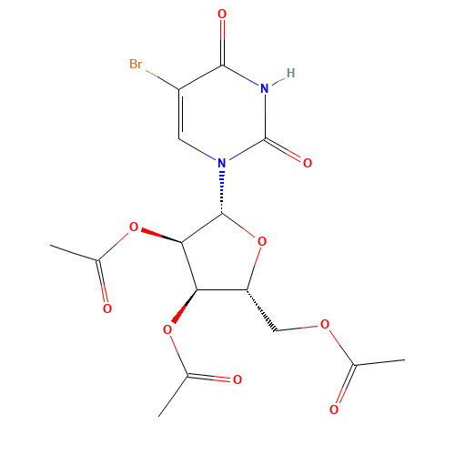 5-BROMO-2',3',5'-TRI-O-ACETYLURIDINE (CAS: 105659-32-3) - Related Chemical Product