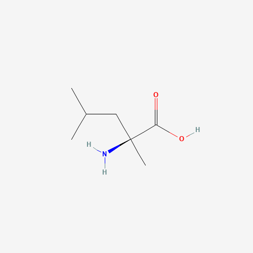 H-ALPHA-ME-LEU-OH (CAS: 105743-53-1) - Chemical Structure and Molecular Formula 