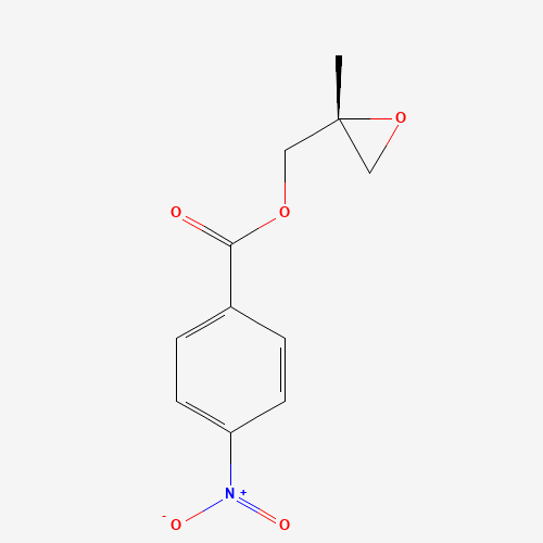 (2R)-(-)-2-METHYLGLYCIDYL 4-NITROBENZOATE (CAS: 106268-96-6) - Chemical Structure and Molecular Formula 