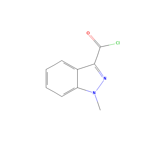 1-METHYL-1H-INDAZOLE-3-CARBOXY CHLORIDE (CAS: 106649-02-9) - Related Chemical Product