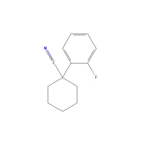 1-(2-FLUOROPHENYL)CYCLOHEXANECARBONITRILE (CAS: 106795-72-6) - Related Chemical Product