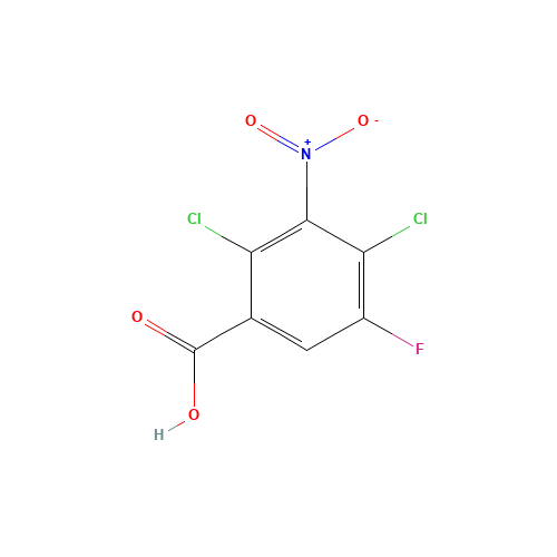 2,4-Dichloro-5-fluoro-3-nitrobenzoic acid (CAS: 106809-14-7) - Related Chemical Product