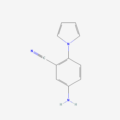 5-AMINO-2-(1H-PYRROL-1-YL)BENZONITRILE (CAS: 106981-51-5) - Related Chemical Product