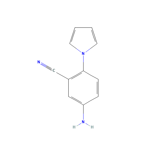 5-AMINO-2-(1H-PYRROL-1-YL)BENZONITRILE (CAS: 106981-51-5) - Related Chemical Product