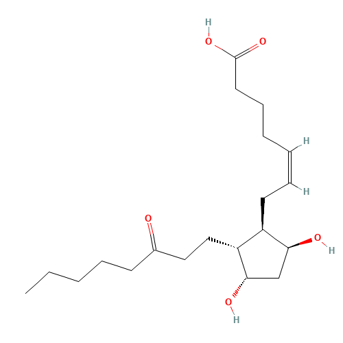 11BETA-13,14-DIHYDRO-15-KETO PROSTAGLANDIN F2ALPHA (CAS: 107615-77-0) - Related Chemical Product