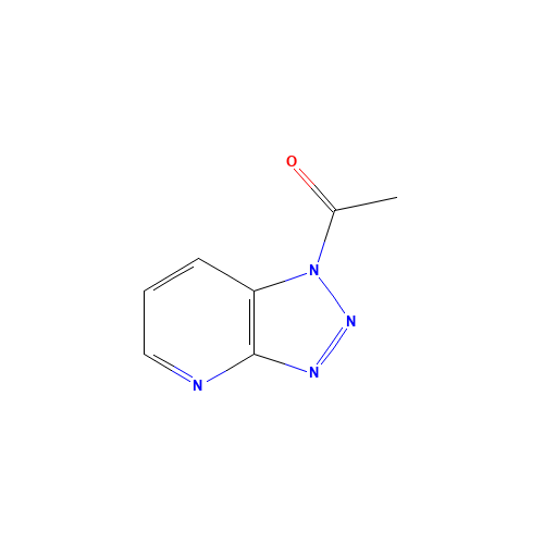 1-ACETYL-1H-1,2,3-TRIAZOLO[4,5-B]PYRIDINE (CAS: 107866-54-6) - Related Chemical Product