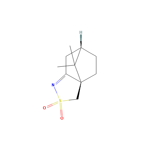 (+)-10-CAMPHORSULFONIMINE (CAS: 107869-45-4) - Chemical Structure and Molecular Formula 