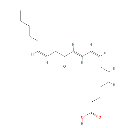 12-KETE (CAS: 108437-64-5) - Chemical Structure and Molecular Formula 