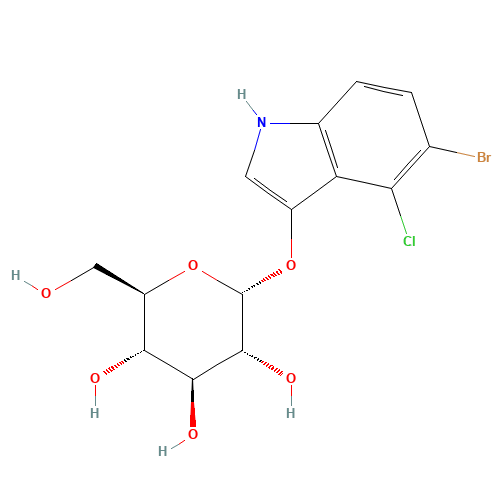 5-BROMO-4-CHLORO-3-INDOLYL-ALPHA-D-GLUCOPYRANOSIDE (CAS: 108789-36-2) - Related Chemical Product