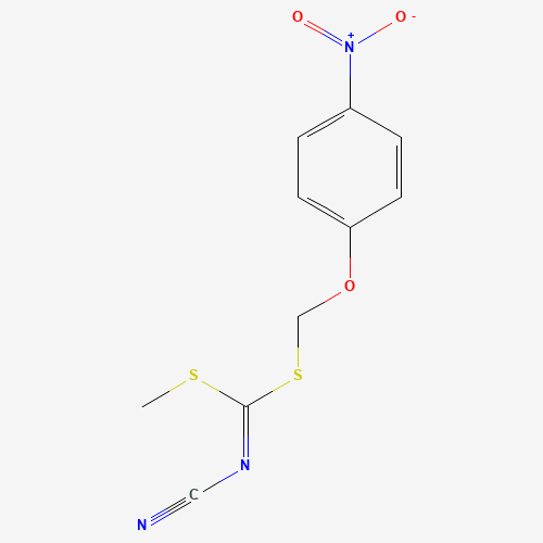 METHYL [(4-NITROPHENOXY)METHYL]CYANOCARBONIMIDODITHIOATE (CAS: 109349-04-4) - Related Chemical Product