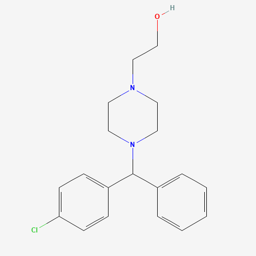 4-[(4-CHLOROPHENYL)PHENYLMETHYL]-1-PIPERAZINEETHANOL DIHYDROCHLORIDE (CAS: 109806-71-5) - Related Chemical Product