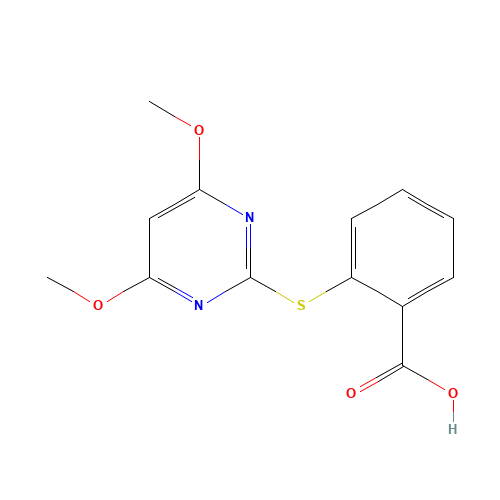2-[(4,6-DIMETHOXYPYRIMIDIN-2-YL)THIO]BENZOIC ACID (CAS: 110284-79-2) - Related Chemical Product