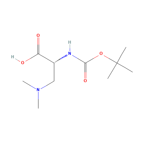N-ALPHA-BOC-(R)-2-AMINO-3-(DIMETHYLAMINO)PROPIONIC ACID (CAS: 110755-32-3) - Related Chemical Product