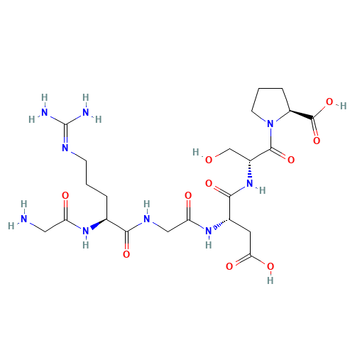 H-GLY-ARG-GLY-ASP-D-SER-PRO-OH (CAS: 111844-24-7) - Related Chemical Product