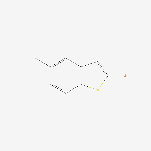 2-BROMO-5-METHYL-1-BENZOTHIOPHENE (CAS: 111860-00-5) - Chemical Structure and Molecular Formula 