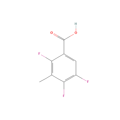 2,4,5-Trifluoro-3-methylbenzoic acid (CAS: 112822-85-2) - Related Chemical Product