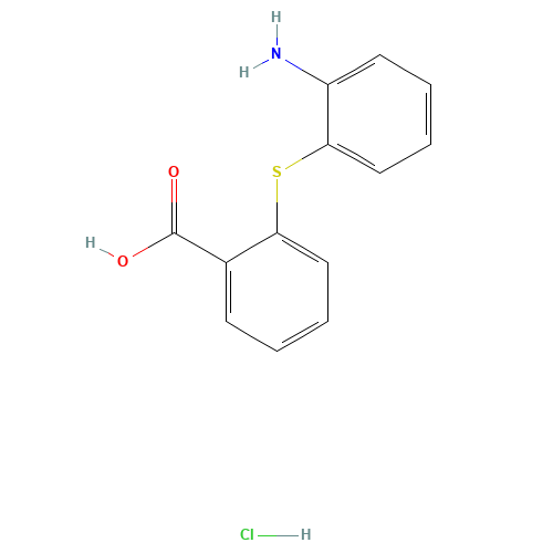 2-[(2-AMINOPHENYL)THIO]BENZOIC ACID HYDROCHLORIDE (CAS: 114724-41-3) - Related Chemical Product