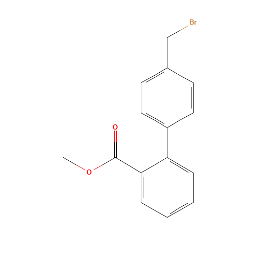 Methyl 4'-bromomethyl biphenyl-2-carboxylate (CAS: 114772-38-2) - Related Chemical Product