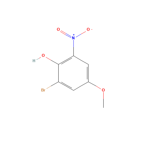 2-BROMO-4-METHOXY-6-NITROPHENOL (CAS: 115929-59-4) - Related Chemical Product