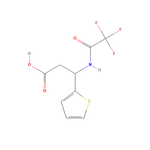 3-(2-THIENYL)-3-[(2,2,2-TRIFLUOROACETYL)AMINO]PROPANOIC ACID (CAS: 115957-22-7) - Related Chemical Product
