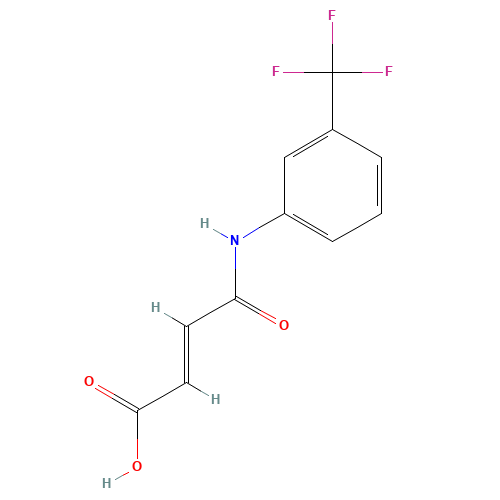 4-OXO-4-[3-(TRIFLUOROMETHYL)ANILINO]BUT-2-ENOIC ACID (CAS: 116401-44-6) - Related Chemical Product