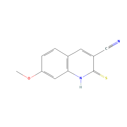 2-MERCAPTO-7-METHOXY-QUINOLINE-3-CARBONITRILE (CAS: 116705-02-3) - Related Chemical Product