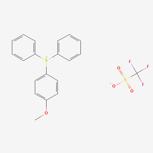 (4-METHOXYPHENYL)DIPHENYLSULFONIUM TRIFLATE (CAS: 116808-67-4) - Related Chemical Product
