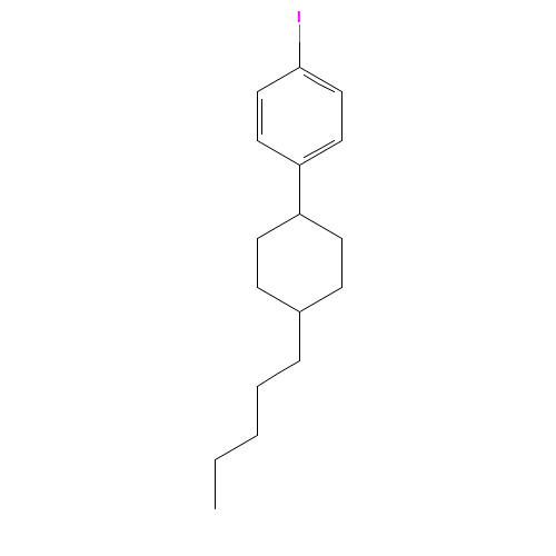 1-IODO-4-(TRANS-4-N-PENTYLCYCLOHEXYL)BENZENE (CAS: 116963-80-5) - Related Chemical Product