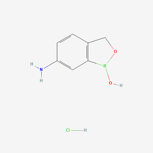 (5-AMINO-2-HYDROXYMETHYLPHENYL)BORONIC ACID,HCL,DEHYDRATE (CAS: 117098-93-8) - Related Chemical Product