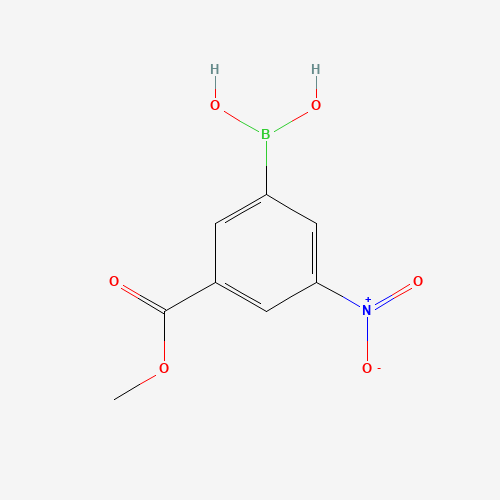 3-METHOXYCARBONYL-5-NITROPHENYLBORONIC ACID (CAS: 117342-20-8) - Related Chemical Product