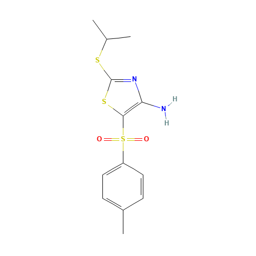 4-AMINO-2-ISOPROPYLTHIO-5-TOSYLTHIAZOLE (CAS: 117420-84-5) - Related Chemical Product