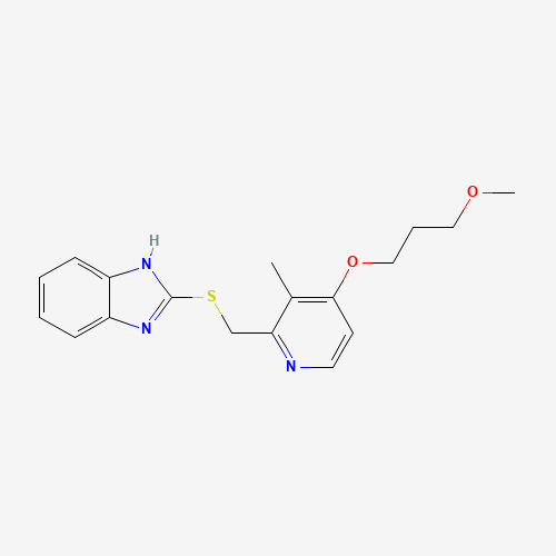 2-{[4-(3-Methoxypropoxy)-3-methylpyridine-2-yl]methylthio}-1H-benzimidazole (CAS: 117977-21-6) - Related Chemical Product