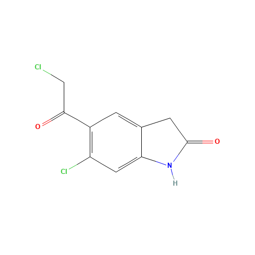 5-Chloroacetyl-6-chloro-1,3-dihydro-2H-indole-2-one (CAS: 118307-04-3) - Related Chemical Product