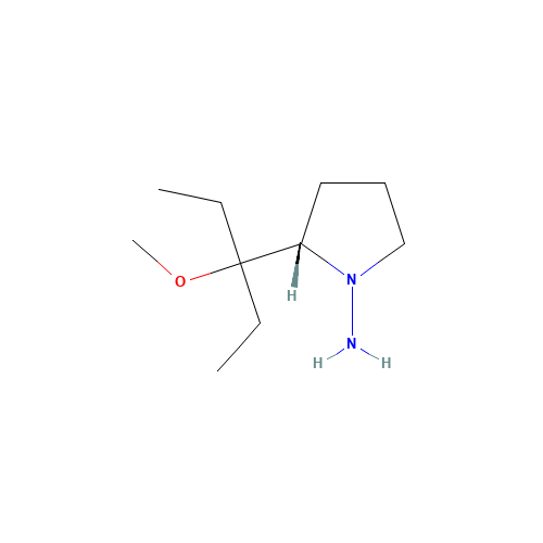 (S)-(-)-AMINO-2-(1'-METHOXY-1'-ETHYLPROPYL)PYRROLIDINE (CAS: 118535-62-9) - Related Chemical Product