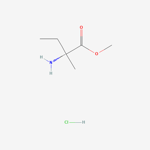 (R)-2-AMINO-2-METHYL-BUTYRIC ACID METHYL ESTER HYDROCHLORIDE (CAS: 118725-00-1) - Related Chemical Product