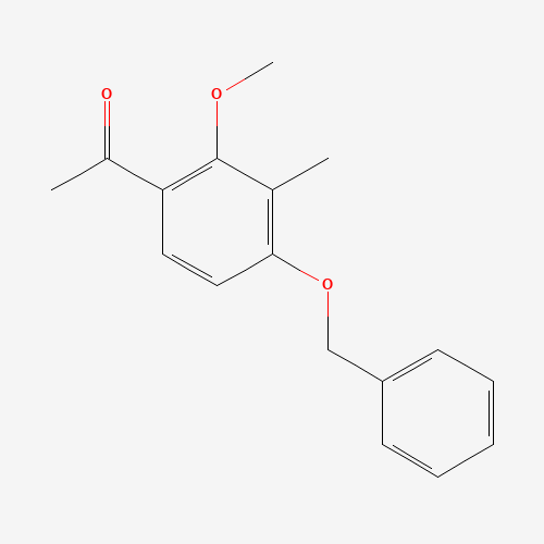 4'-BENZYLOXY-2'-METHOXY-3'-METHYLACETOPHENONE (CAS: 118824-96-7) - Related Chemical Product