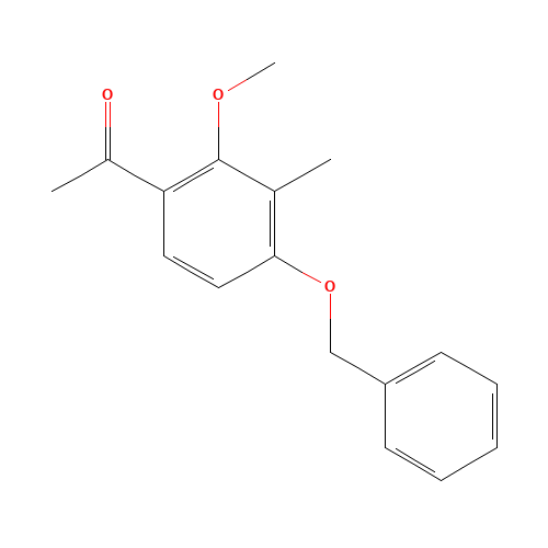 4'-BENZYLOXY-2'-METHOXY-3'-METHYLACETOPHENONE (CAS: 118824-96-7) - Related Chemical Product