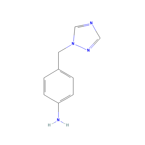4-(1H-1,2,4-Triazol-1-ylmethyl)aniline (CAS: 119192-10-8) - Related Chemical Product