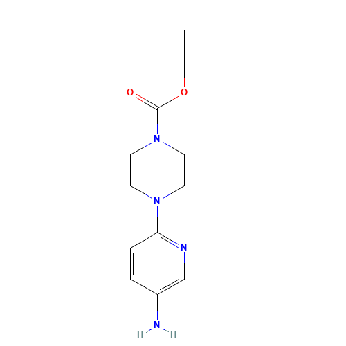 4-(5-AMINOPYRIDIN-2-YL)PIPERAZINE-1-CARBOXYLIC ACID TERT-BUTYL ESTER (CAS: 119285-07-3) - Related Chemical Product