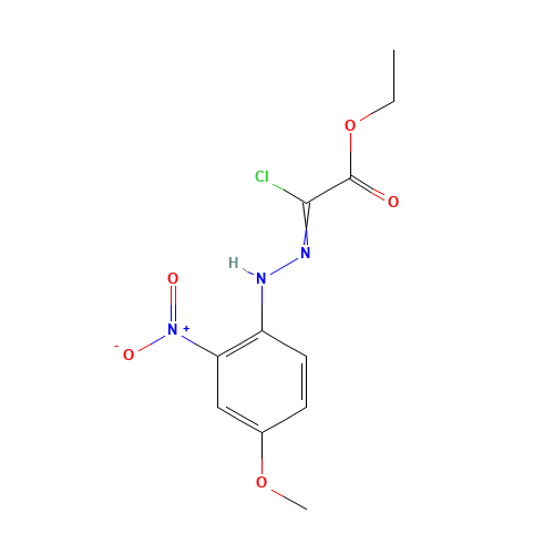 ETHYL 2-CHLORO-2-[2-(4-METHOXY-2-NITROPHENYL)HYDRAZONO]ACETATE (CAS: 119750-09-3) - Related Chemical Product