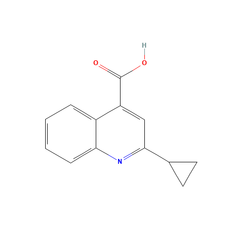 2-CYCLOPROPYL-QUINOLINE-4-CARBOXYLIC ACID (CAS: 119778-64-2) - Related Chemical Product