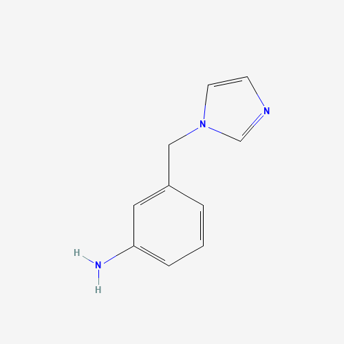 3-(1H-IMIDAZOL-1-YLMETHYL)ANILINE (CAS: 120107-85-9) - Related Chemical Product