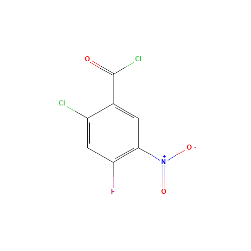 2-CHLORO-4-FLUORO-5-NITROBENZOYL CHLORIDE (CAS: 120890-66-6) - Related Chemical Product