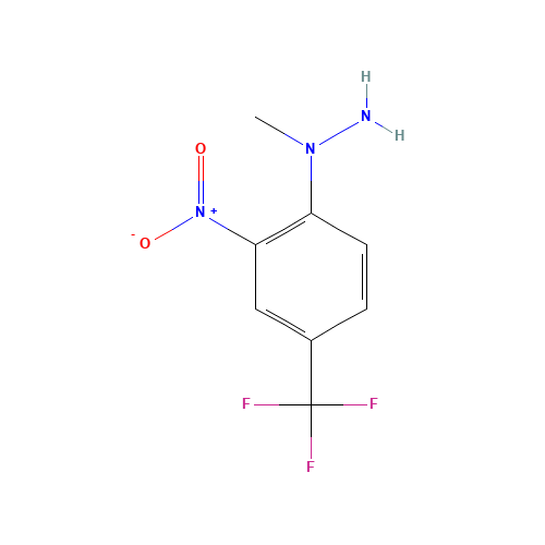 1-METHYL-1-[2-NITRO-4-(TRIFLUOROMETHYL)PHENYL]HYDRAZINE (CAS: 120940-43-4) - Related Chemical Product