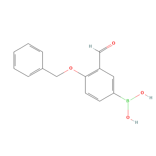 4-BENZYLOXY-3-FORMYLPHENYLBORONIC ACID (CAS: 121124-98-9) - Related Chemical Product