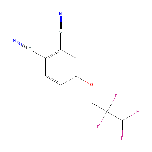 1,2-BENZENEDICARBONITRILE,4-(2,2,3,3-TETRAFLUOROPROPOXY) (CAS: 121190-46-3) - Related Chemical Product