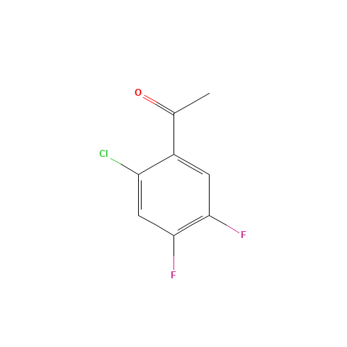2'-Chloro-4',5'-difluoroacetophenone (CAS: 121872-94-4) - Related Chemical Product
