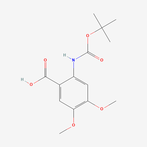 2-TERT-BUTOXYCARBONYLAMINO-4,5-DIMETHOXY-BENZOIC ACID (CAS: 122744-78-9) - Related Chemical Product
